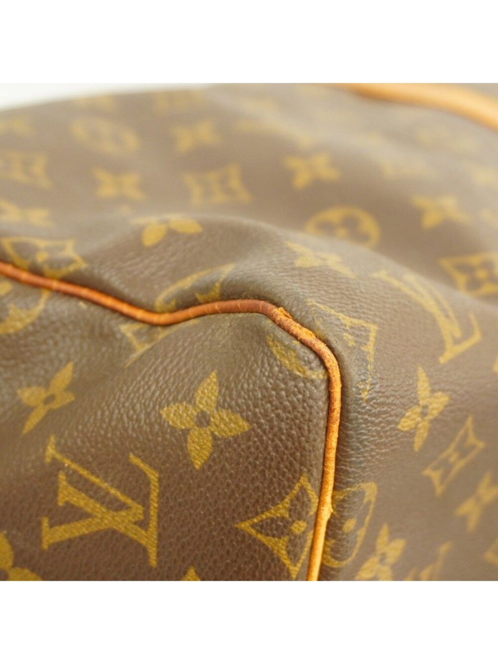 Louis Vuitton Boston Bag Monogram Keepall Bandouliere 55 Brown - Picture 6 of 10